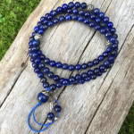 Stop by the Mindful Marketplace to check out beautiful malas like this one from local vendor Bicycling Buddha.